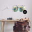 "Layered Faded Abstracts", ensemble de 2 plaques murales par K. Nari