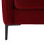 Chaise d'appoint, fauteuil simple en velours avec 1 coussin et pieds en métal-1290023571-1290023573