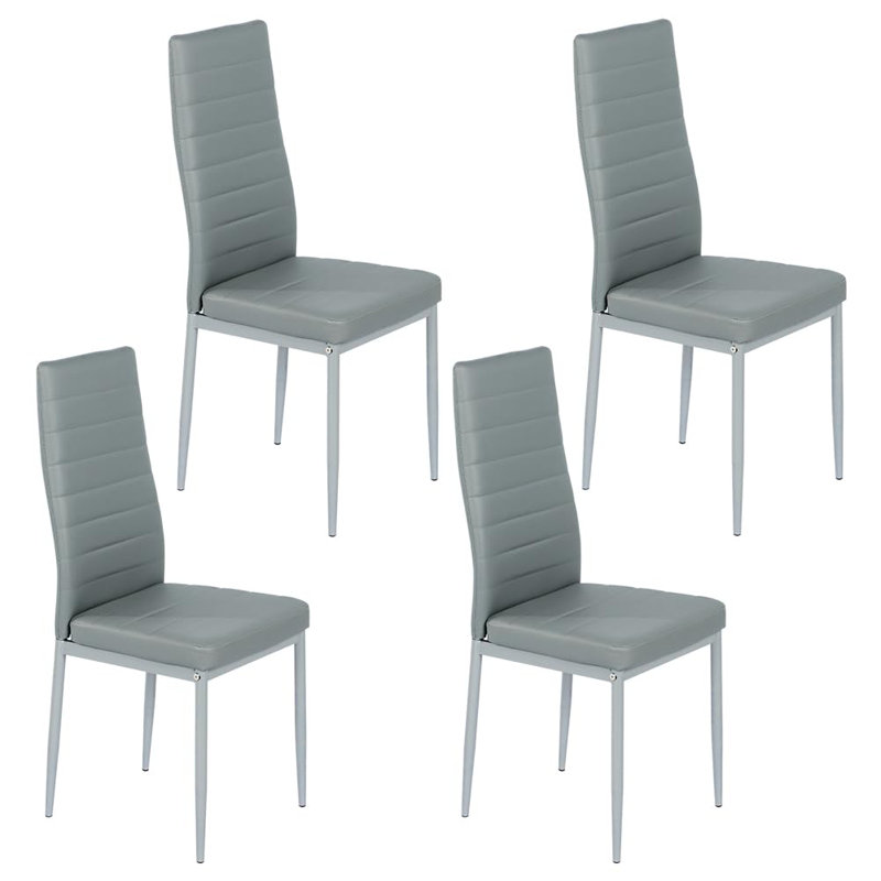 Emmyrose Upholstered Dining Chair（Set of 2）, Grey