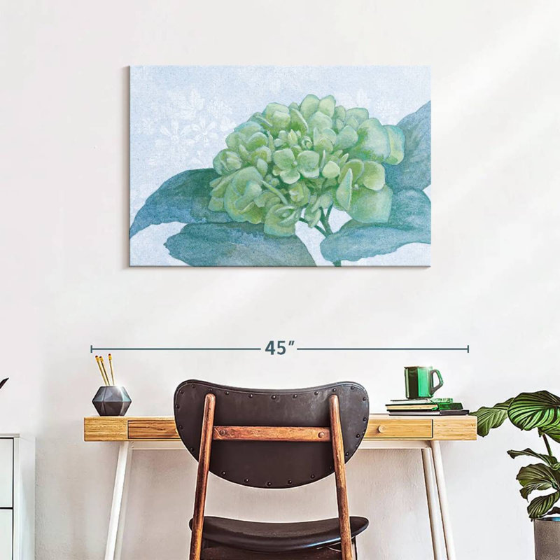 Harnek Blue Hydrangea I, 24" H x 36" W