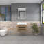 Finition du meuble-lavabo mural simple 24 po Jessica: noir lustré-72495717