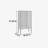 Multifunctional Glass Door Display Storage Cabinet