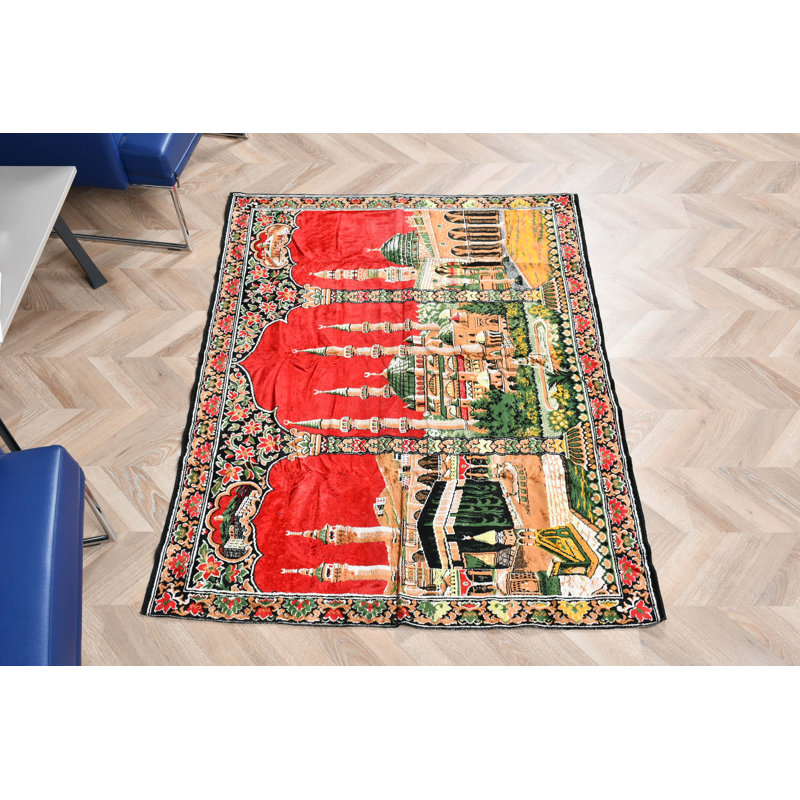 Tapis rouge turc rouge Anatolian