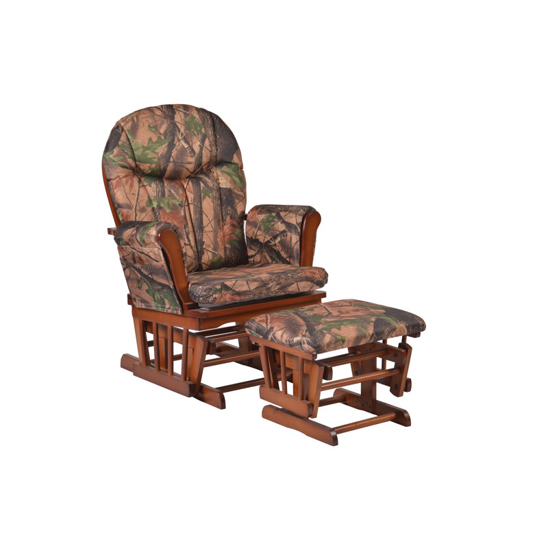 Fauteuil oscillant avec repose-pieds Dake Camouflage