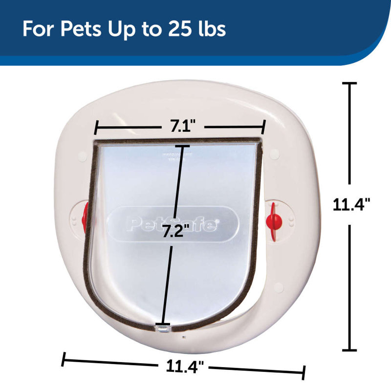  4-Way Locking Big Cat Door