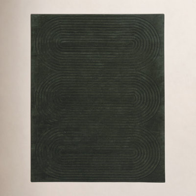 Tillie Hand Tufted Wool Geometric Indoor Rug
