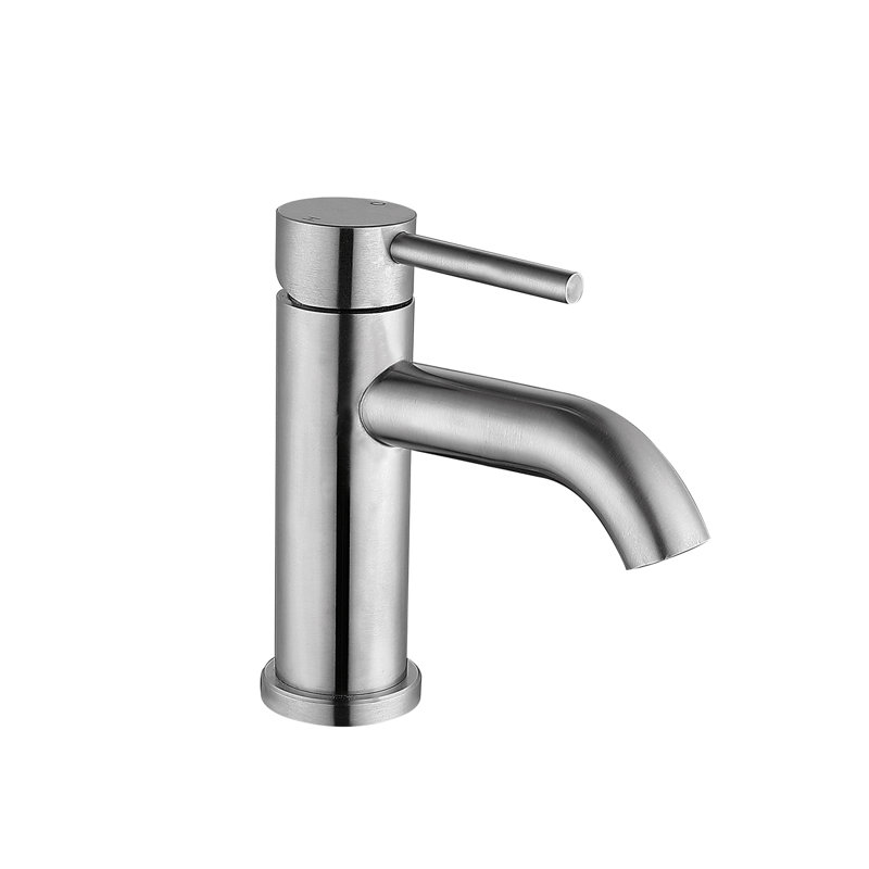 Topcraft Modern Single Handle Bathroom Sink Faucet Brushed Nickel, Brushed Nickle
