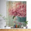 Pivoine rose dans un vase-impression d’art graphique-191246048-191246076