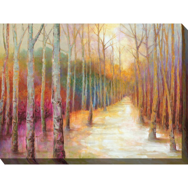 Forough All-Weather Canvas Plants & Flowers Wall Decor