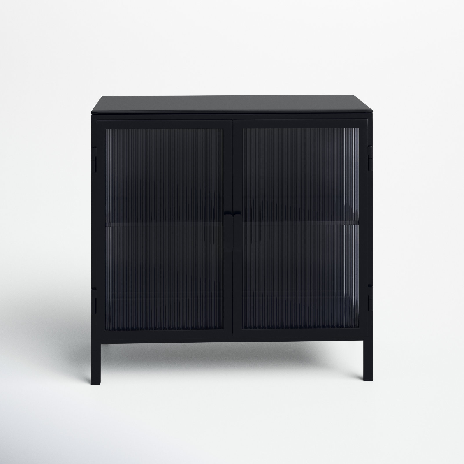 Stefanie 2-Door Iron Accent Cabinet