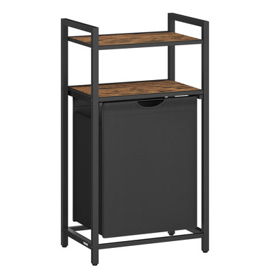 Metal Laundry Basket with Handles