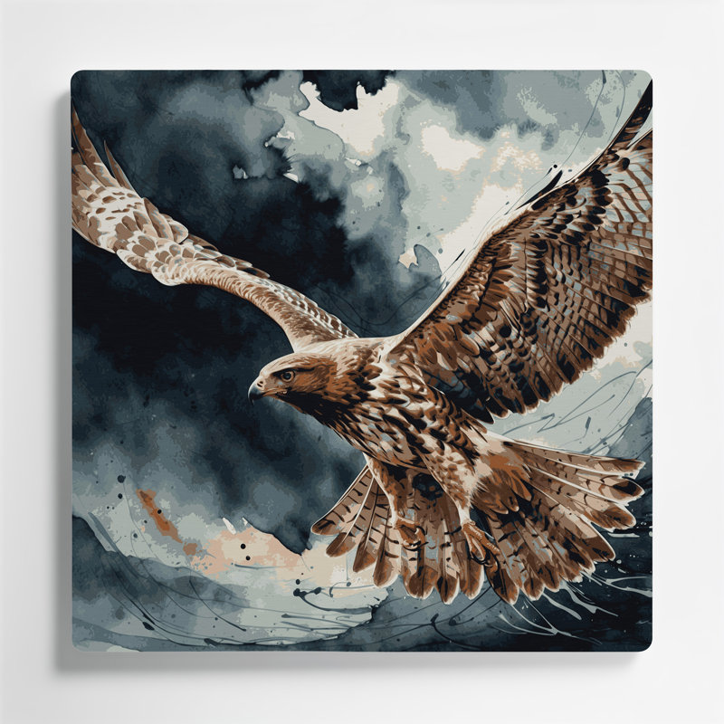 Art mural en métal oiseaux, H 144 po x l 144 po x P 0,05 po