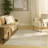Maridee Ivory Blue Modern Indoor Rug-2006591077