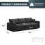 Canapé modulaire pour canapé-lit modulaire 95,4 po Jannete-1390694350