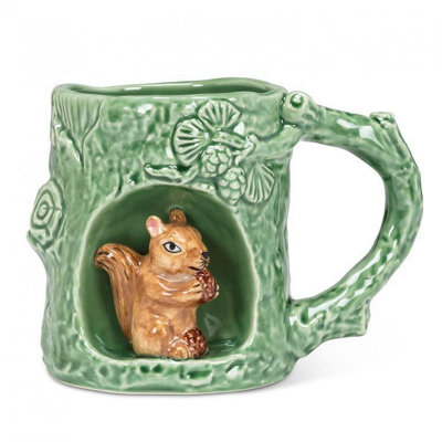 Tree Look With Squirrel Mug