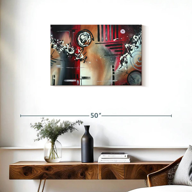 Avery Red Divinity, 20" H x 30" W
