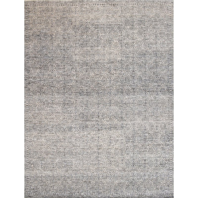 Hand Knotted Area Rug in Natural/Gray