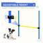 Polyester bleu pour chien