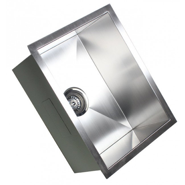 20'' L Undermount Single Bowl Stainless Steel Kitchen Sink