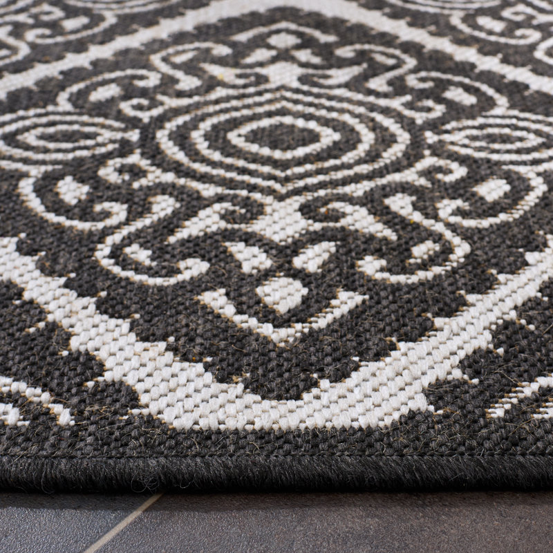 Tapis intérieur / extérieur Burnell Performance, Rond 6 pi 7 po