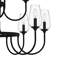 Lustre noir mat 18 lumières Viscount