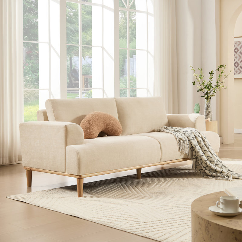 Canapé rembourré 83,85 po, Beige