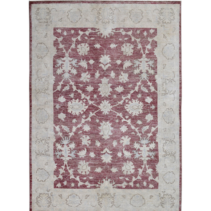 One-of-a-Kind 4' X 6' Hand Knotted Area Rug