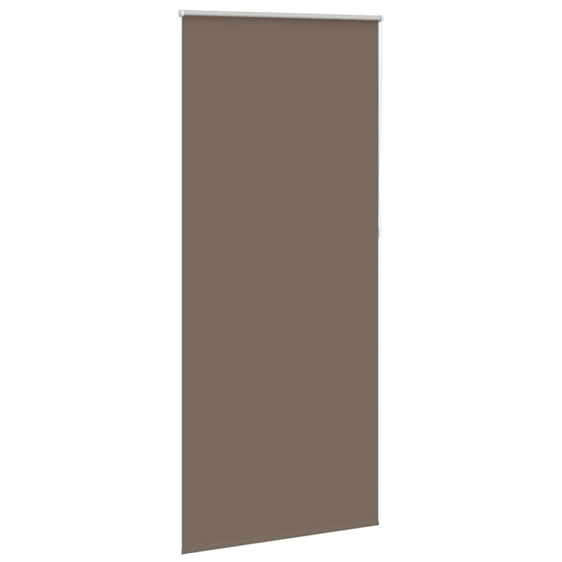 Room Darkening Roll-Up Blind, 100cm W x 230cm L, Coffee