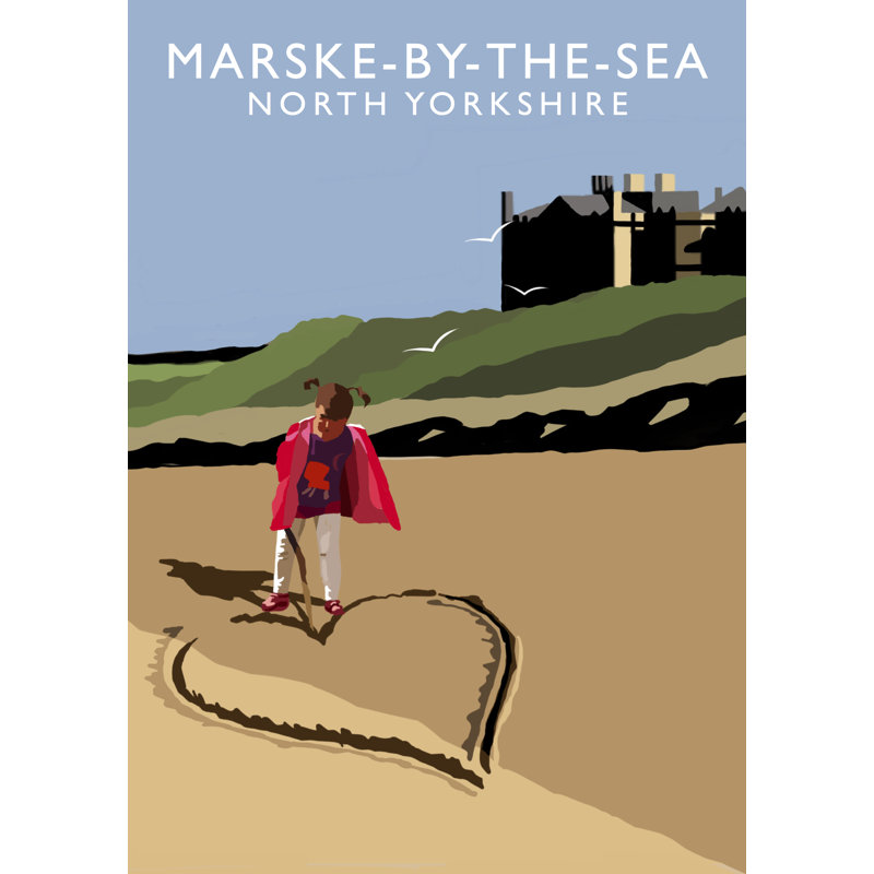 Marske-by-the-Sea 2 by Richard O'Neil - Print, No Frame, 40 cm H x 30 cm W x 1 cm D