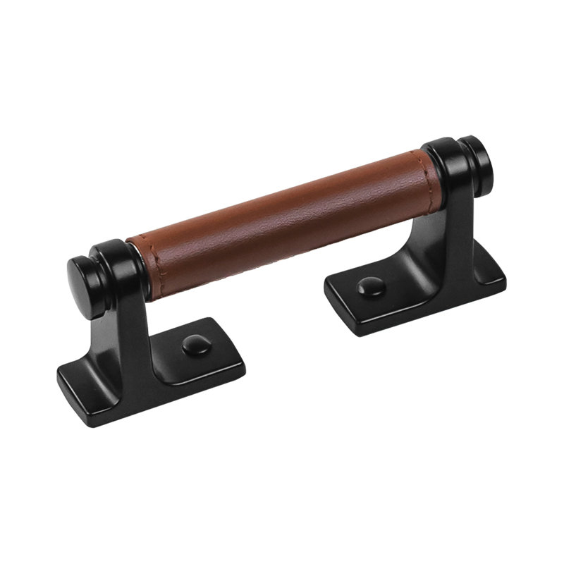 Reserve Bar / Handle Pull, Matte Black/Brown, 3"