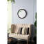 Miroir mural 20 po x 1,5 po en bois de manguier. Attrait pour la salle de bain et le vestibule. Cadre solide, 19,8 po x 19,8 po x 1,3 po, 4,3 lb, élément d'embellissement brun foncé lustré. Paillettes-130830001