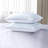 White Goose Feather Pillow 100% Cotton Queen Size 2 Pack All Season Bed Pillows For Side/Back Sleepers,28" L X 20" W