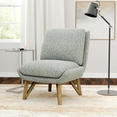 Fauteuil d'appoint sans accoudoirs, fauteuil confortable