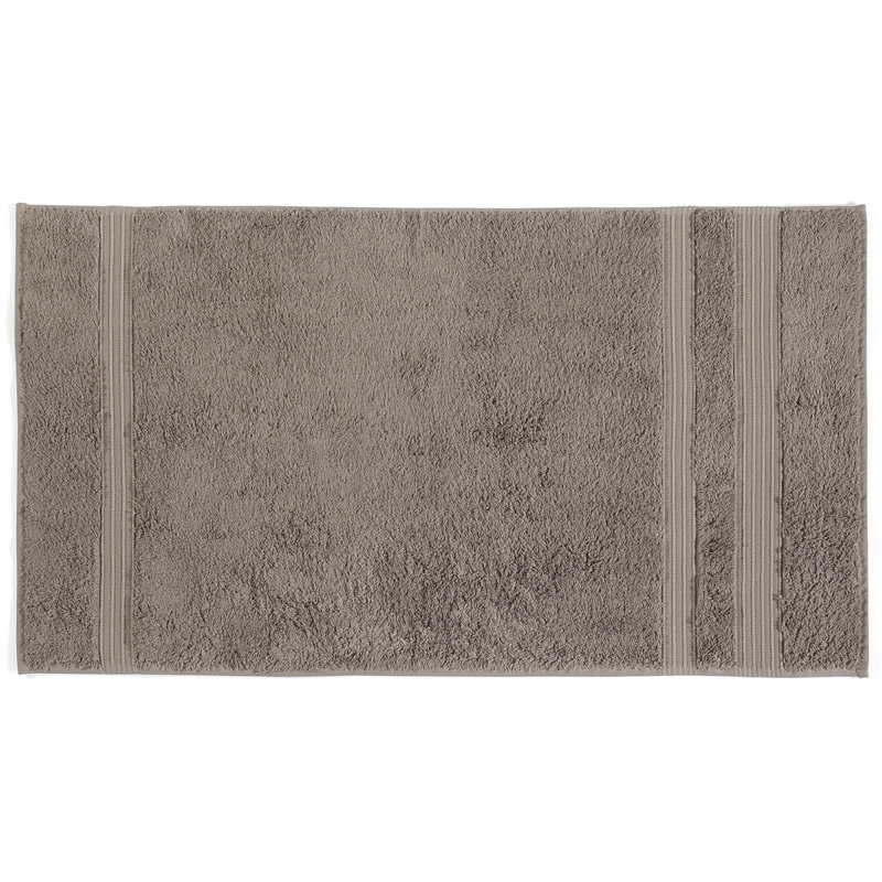 Serviette de bain de qualité supérieure, grise, 27,6 po x 55,1 po | 60% coton / 40% bambou, 24,1 oz / m² | Doux, absorbant et à séchage rapide | Lavable à la machine, cycle délicat, séchage par culbutage à basse température | Parfait pour le spa, la maison ou les voyages