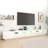 Lafollette TV Stand with LED Lights HiFi Entertainment Center Storage Furniture-651518271