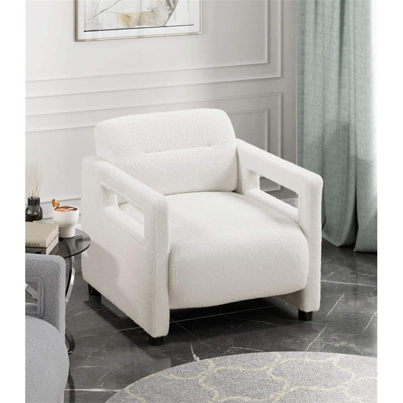Fauteuil d'appoint 1 pièce Luxury, Beige
