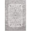 Tapis oriental gris clair / gris anthracite / blanc Kucera-428140362