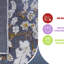 Tapis multicolore qui ne perd pas ses poils pour les espaces domestiques à circulation élevée