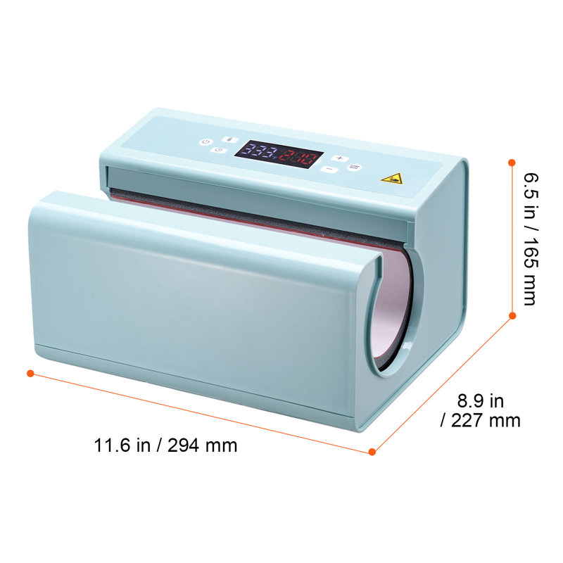 Tasse automatique à sublimation 11-30 oz, Bleu