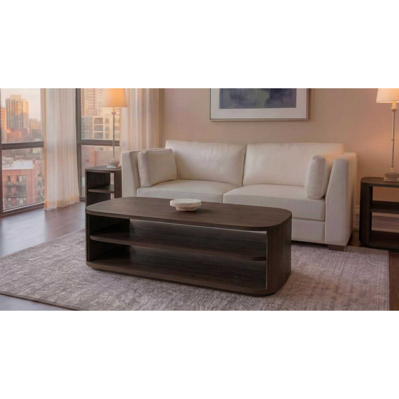 Oslo Cocktail Table, Brown