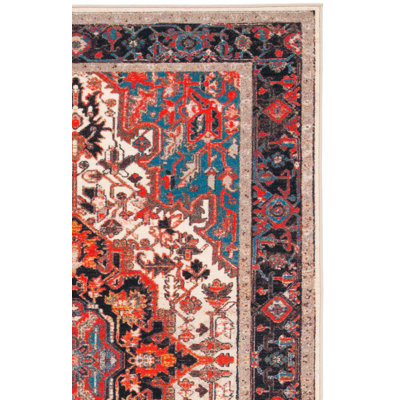 Tapis oriental ivoire / rouge Chesnut