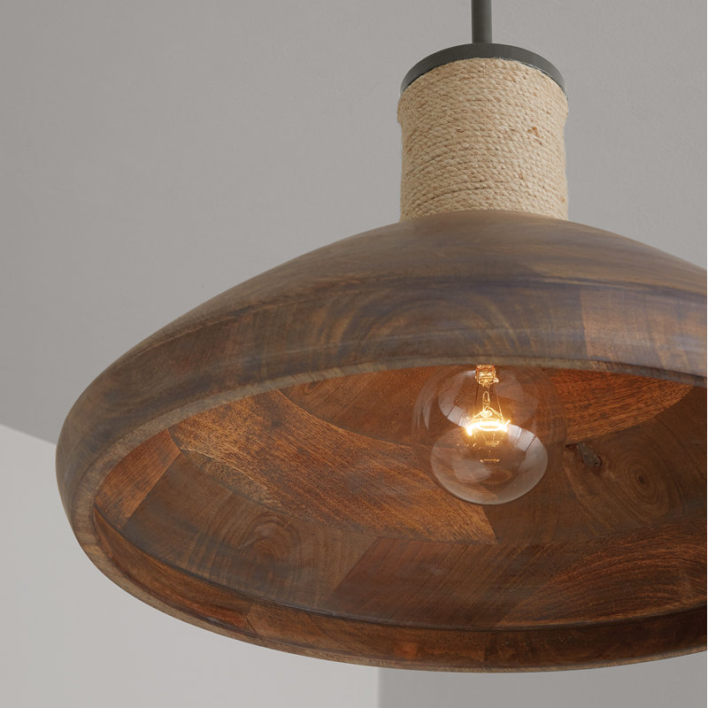 Luminaire suspendu conique à 1 lumière Jacob