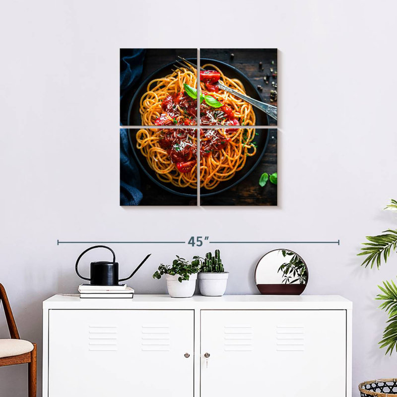 Spaghetti végétarien Yarlin, H 26 po x l 26 po