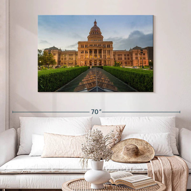 Kavia Austin, Texas Capitol, H 32 po x l 48 po