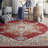 Goncalo Oriental Wool Red/Ivory Area Rug-1594282942