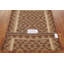 Tapis oriental brun en laine tissé à plat à la main 3 pi 3 po x 4 pi 9 po Hailyn
