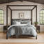 Ensemble de housse de couette et 2 taies décoratives Oxford-120905931