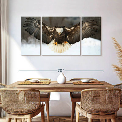 " Bald Eagle Landing " 3 - Pieces