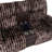 Bruni Brown Console Reclining Loveseat, manual Recline Function