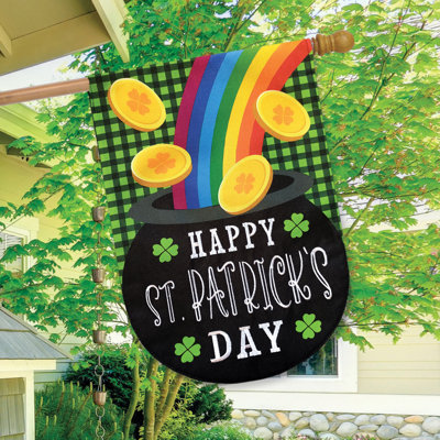 Drapeau de maison Lucky Pot